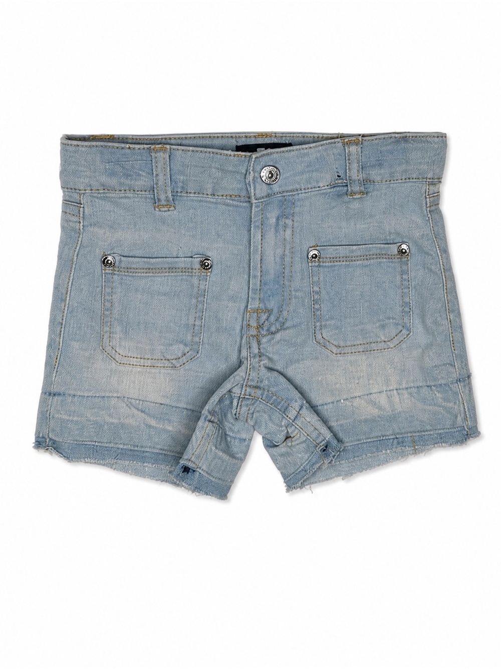 7 for all Mankind Light Wash Denim Cutoff Shorts